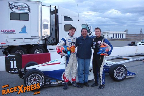 Blijde gezichten bij Junior Strous, Carlos Bobeda en Dominick Muermans